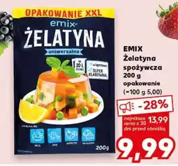 Kaufland EMIX Żelatyna spożywcza 200 g opakowanie oferta