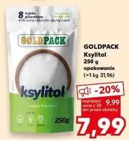 Kaufland GOLDPACK Ksylitol 250 g opakowanie oferta