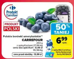 Carrefour Polskie borówki amerykańskie oferta