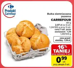 Carrefour Bułka ziemniaczana pszenna oferta
