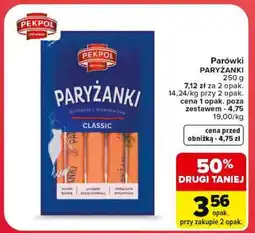 Carrefour PARÓWKI PARYŻANKI oferta