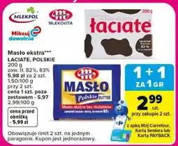 Carrefour Masło Ekstra oferta