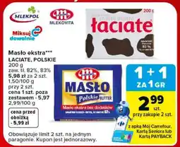 Carrefour Masło Ekstra oferta