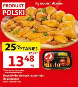 Auchan Kubek drobiowych rozmaitości do pieczenia oferta