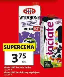 Auchan Mleko UHT łaciate Junior oferta
