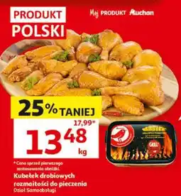 Auchan Kubek drobiowych rozmaitości do pieczenia oferta