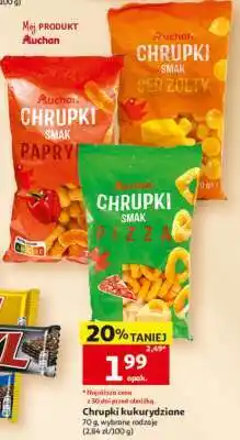 Auchan Chrupki kukurydziane oferta