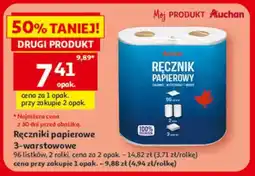 Auchan Ręczniki papierowe oferta