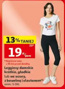 Auchan Legginsy damskie oferta