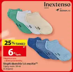 Auchan Stopki damskie lub męskie oferta
