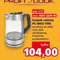 Kaufland Czajnik szklany PC-WKS 1190 oferta