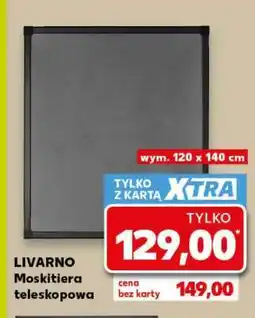Kaufland LIVARNO Moskitiery teleskopowa oferta