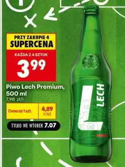 Biedronka Piwo Lech Premium, 500 ml oferta