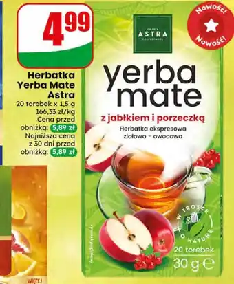 Dino Herbatka Yerba Mate Astra oferta