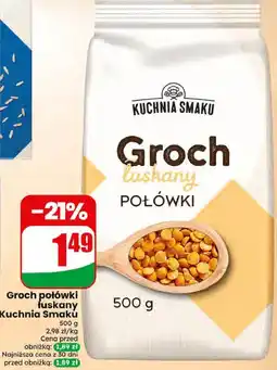 Dino Kuchnia Smaku Groch połówki łuskany oferta
