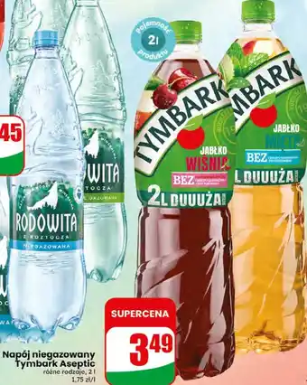 Dino Napój niegazowany Tymbark Aseptic oferta
