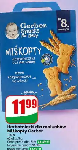 Dino Herbatniczki dla maluchów Miśkopty Gerber oferta
