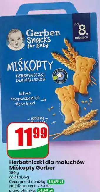Dino Herbatniczki dla maluchów Miśkopty Gerber oferta