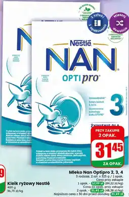 Dino Mleko Nan Optipro 2, 3, 4 oferta