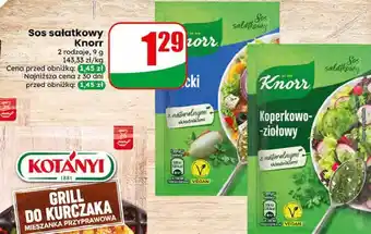 Dino Sos sałatkowy Knorr oferta