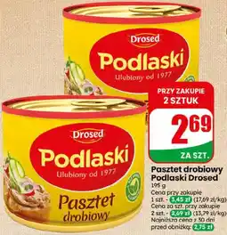 Dino Pasztet drobiowy Podlaski Drosed oferta