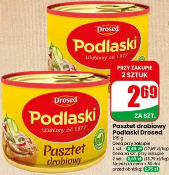 Dino Pasztet drobiowy Podlaski Drosed oferta
