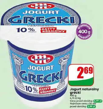 Dino Jogurt naturalny grecki Mlekovita oferta