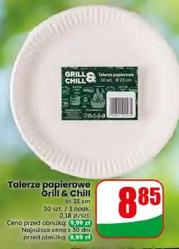 Dino Talerze papierowe Grill & Chill oferta