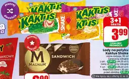 Dino Lody na patyku Kaktus Shake oferta