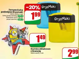 Dino Temperówka podwójna Gryzmaki oferta
