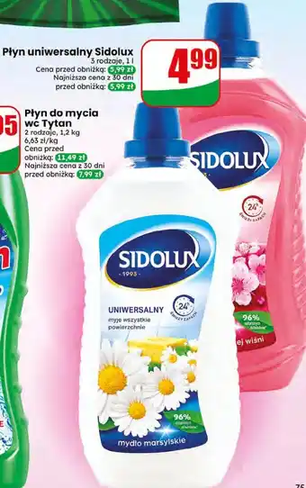 Dino Płyn uniwersalny Sidolux oferta