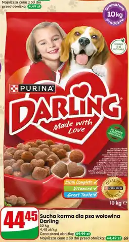 Dino Sucha karma dla psa wołowina Darling oferta