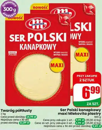 Dino Ser Polski kanapkowy maxi Mlekovita plastry oferta