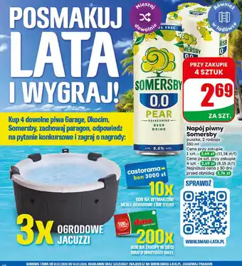 Dino Napój piwny Somersby oferta