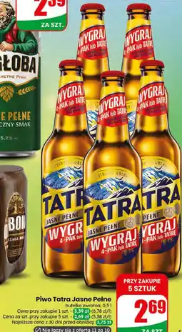 Dino Piwo Tatra Jasne Pełne oferta