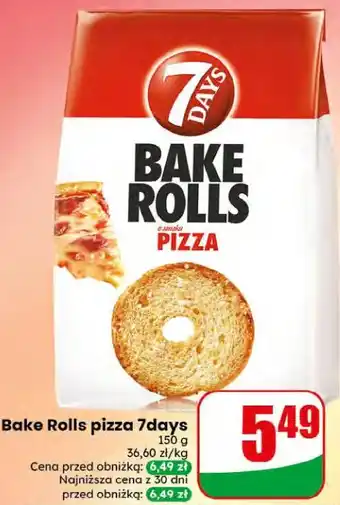 Dino Bake Rolls pizza 7days oferta