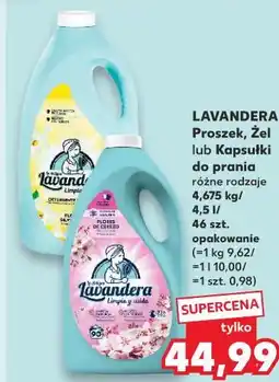 Kaufland LAVANDERA Proszek, Żel lub Kapsułki do prania oferta