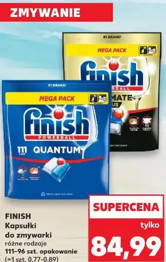 Kaufland FINISH Kapsułki do zmywarki oferta