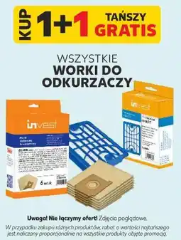 Kaufland Wszystkie worki do odkurzaczy Invest oferta