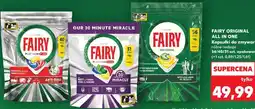 Kaufland Fairy Original All in One Kapsułki do zmywarek oferta