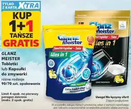 Kaufland GLANZ MEISTER Tabletki lub Kapsułki do zmywarki oferta