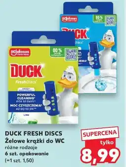 Kaufland DUCK FRESH DISCS Żelowe krążki do WC oferta