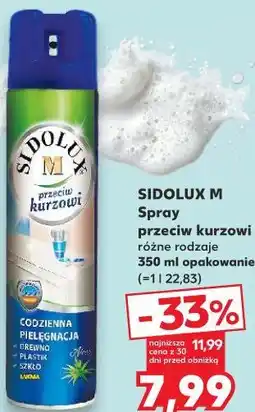 Kaufland SIDOLUX M Spray przeciw kurzowi oferta