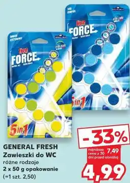 Kaufland GENERAL FRESH Zawieszki do WC oferta