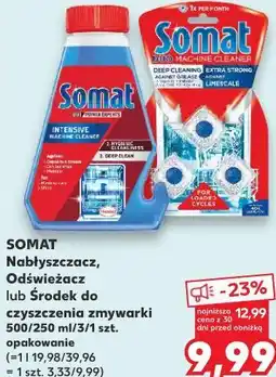 Kaufland SOMAT Nabłyszczacz, Odświeżacz lub Środek do czyszczenia zmywarki oferta