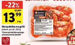 Intermarche SuperDrob Skrzydełka na grill oferta