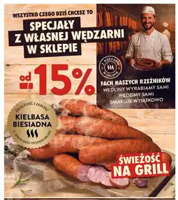 Intermarche Kiełbasa Biesiadna z własnej wędzarni oferta