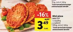 Intermarche Mini pizza MAXTOP oferta
