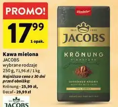 Intermarche Kawa mielona JACOBS wybrane rodzaje oferta