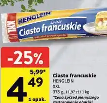 Intermarche Ciasto francuskie Henglein XXL oferta